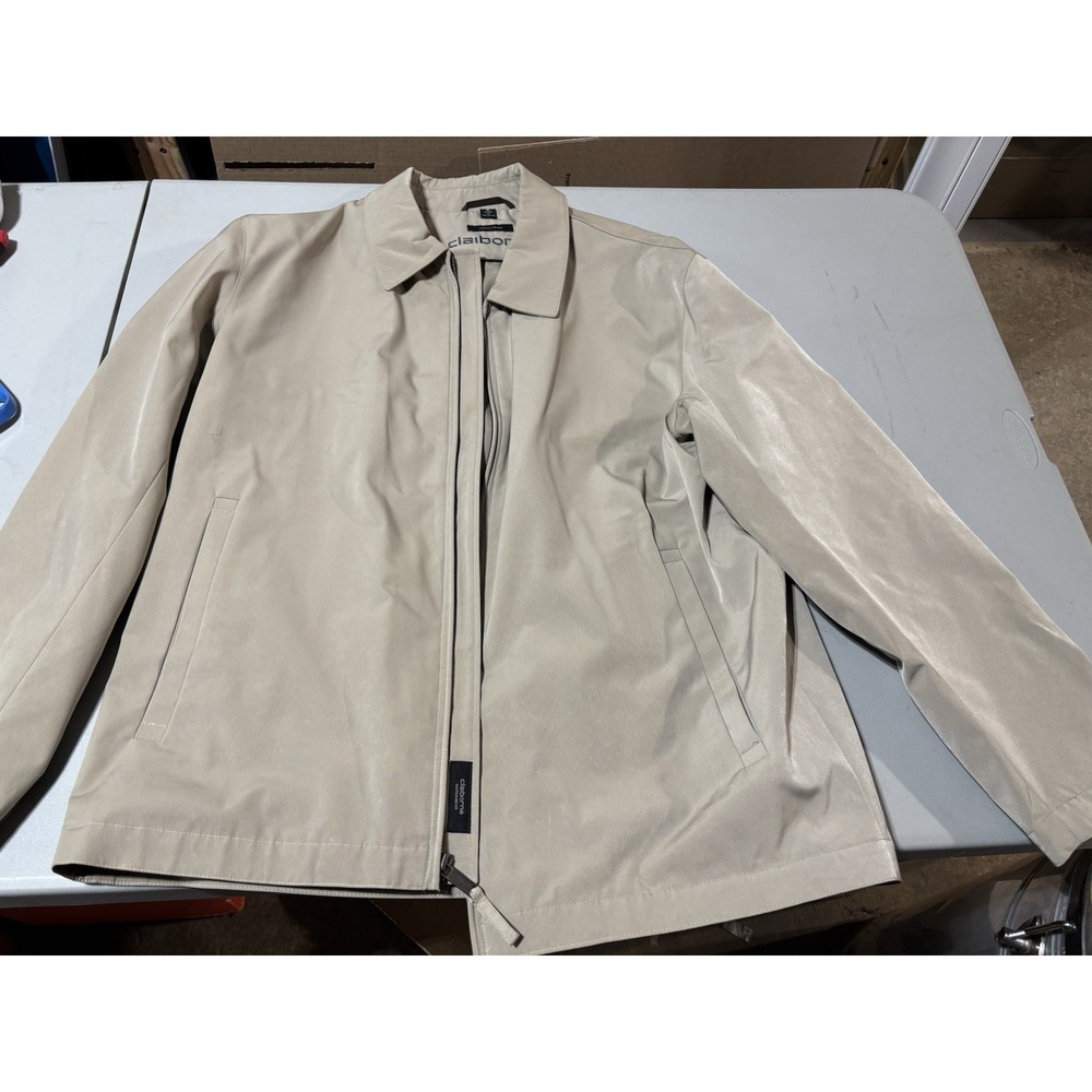 Men's CLAIBORNE Foam Tech Tan Jacket Size M